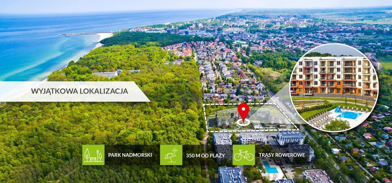 Apartament Z Basenem Laura Polanki Park Daire Kolobrzeg Dış mekan fotoğraf